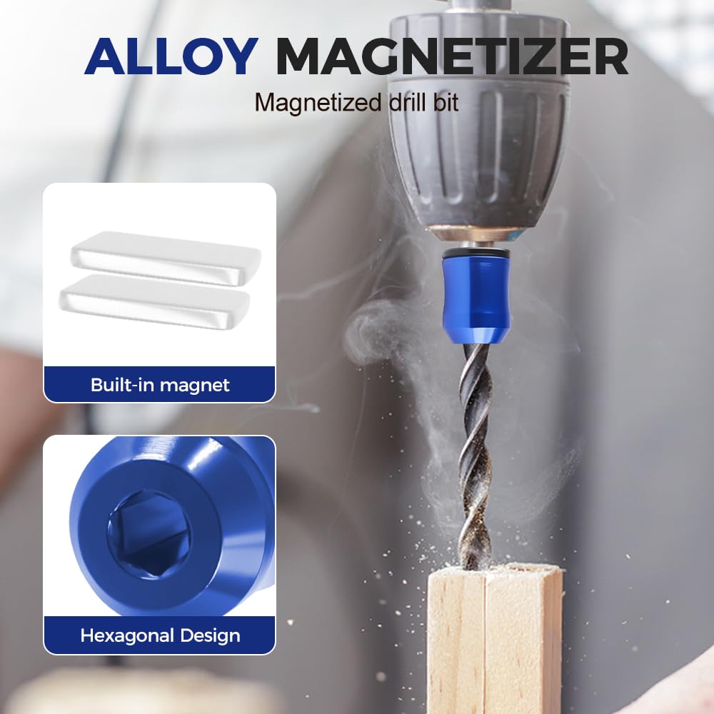 🧲Screwdriver Bit Magnetic Ring – Magnetize &amp; Demagnetize in Seconds