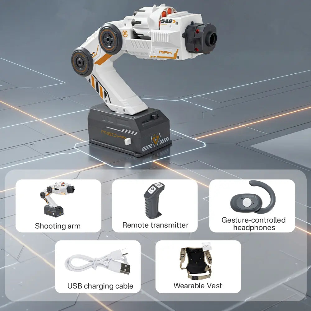 🎯Smart Tracking Robot Arm Blaster