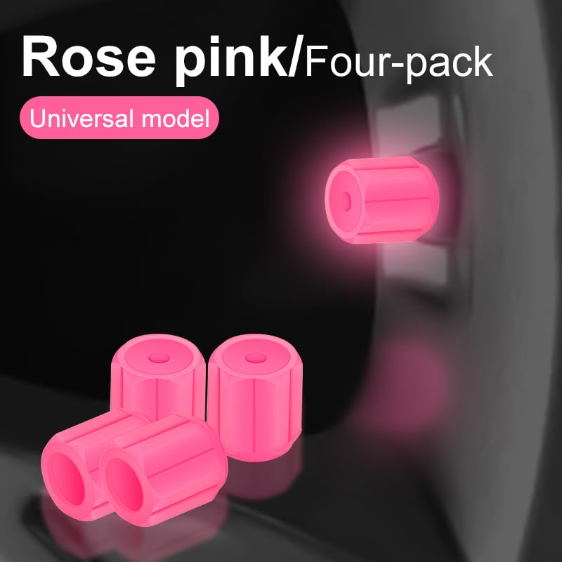 🚗🌙Luminous Tire Valve Stem Caps