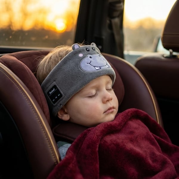 🔥LAST DAY 49% OFF -🎧 Kids’ Animal Bluetooth Sleep Headband Headphones