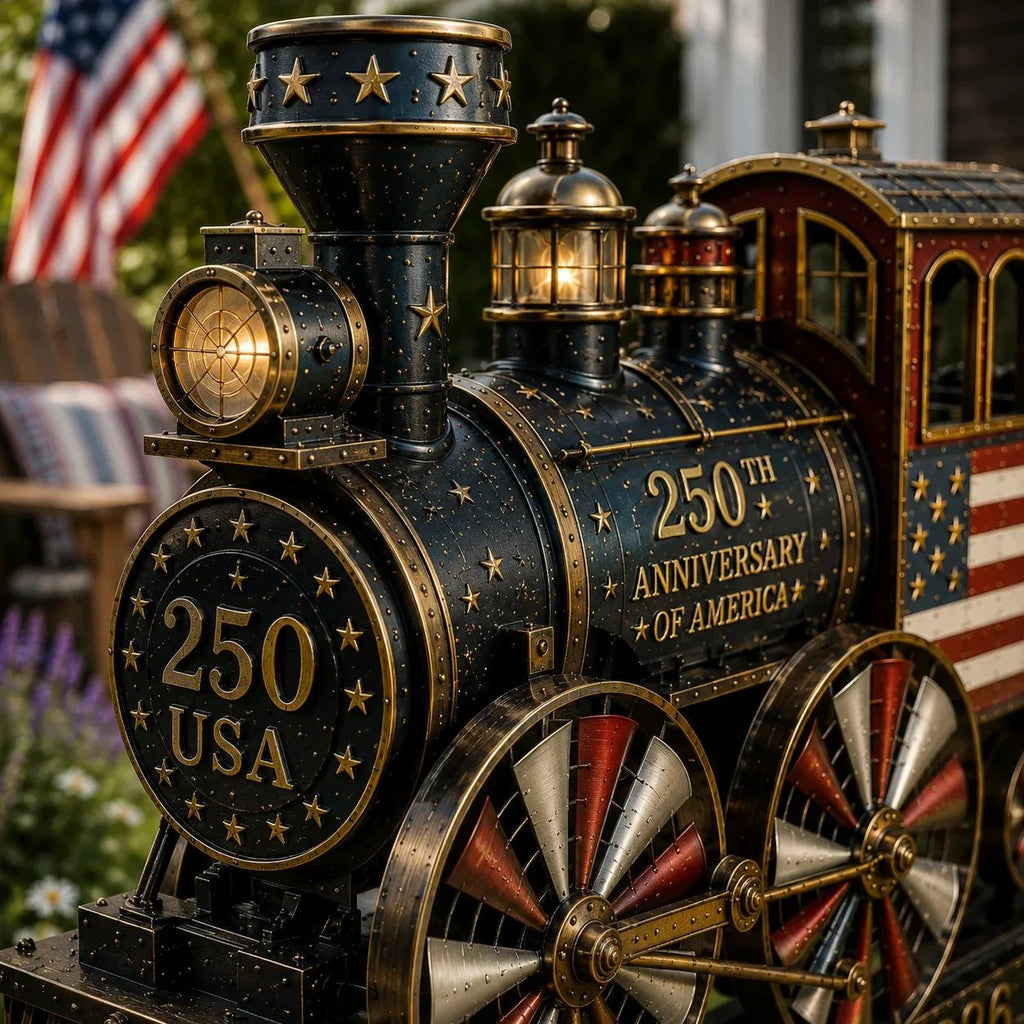 🔥Limited time 55% OFF🔥🚂USA 250 “Liberty Express” Train Garden Wind Spinner