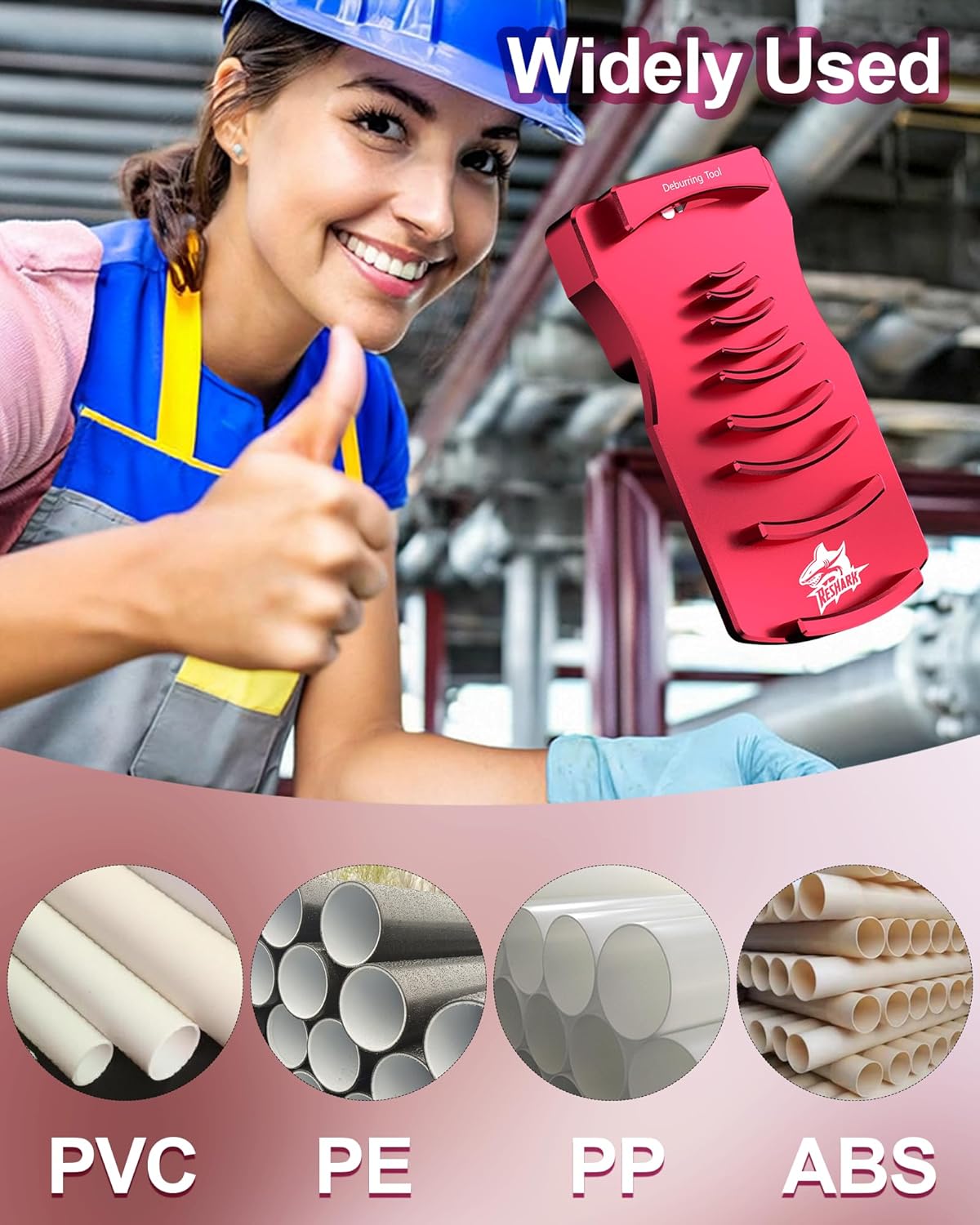 9-in-1 PVC Pipe Deburring Tool