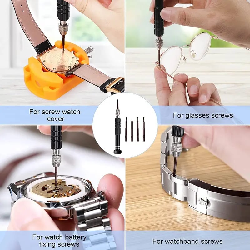🔥Watch repair and maintenance tool kit⌚️