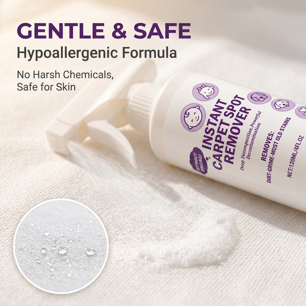 💞50K+ SOLD!☕️Powerful Carpet Stain Remover – No harsh fumes, hypoallergenic