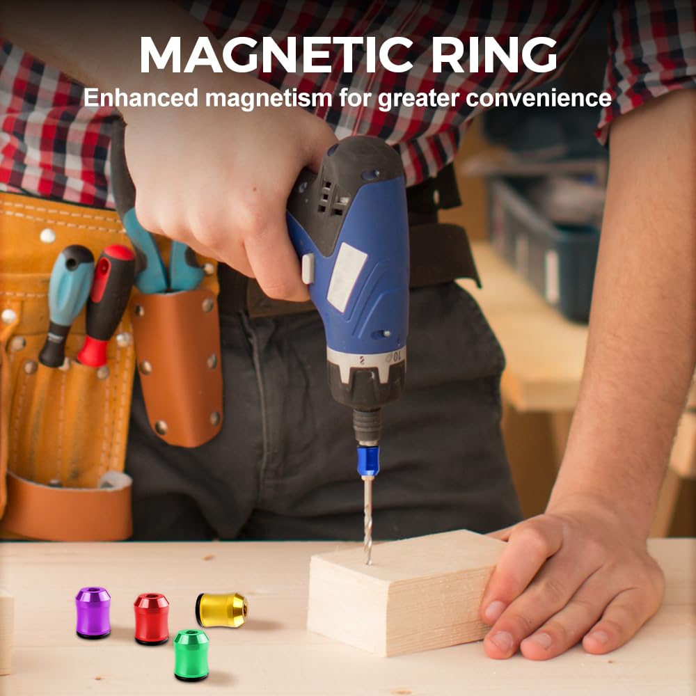 🧲Screwdriver Bit Magnetic Ring – Magnetize &amp; Demagnetize in Seconds