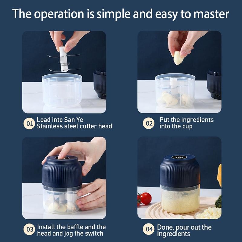 Portable Mini Food Chopper
