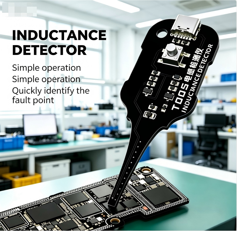 📟 Pocket In-Circuit Inductance Tester – High-Precision Electromagnetic Induction Tool for Quick Fault Detection on Circuit Boards