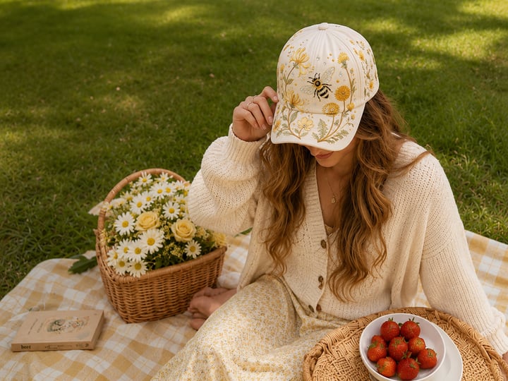 🔥Last Day 49% OFF 🌸🌿 Garden Morning Cap (✨2026 Limited Edition)