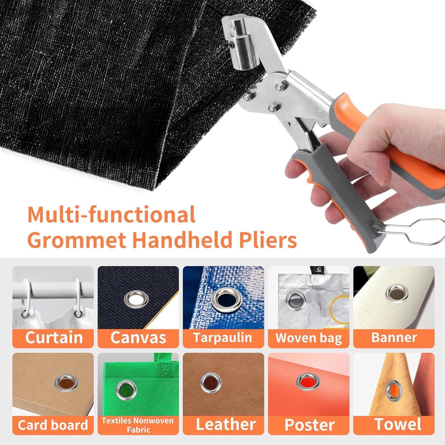 Heavy-Duty Professional Grommet Tool