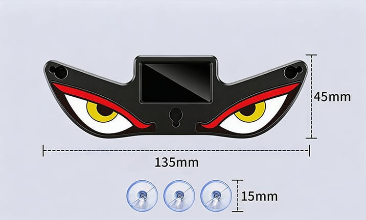 🔥Last Day 50% OFF - 😈👁️Solar Demon Eye LED Car Window Light