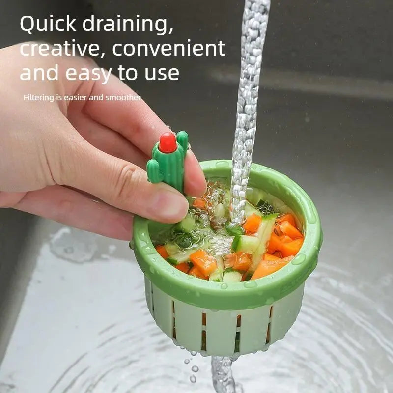 🌵🥗Cactus sink strainer（3pcs）