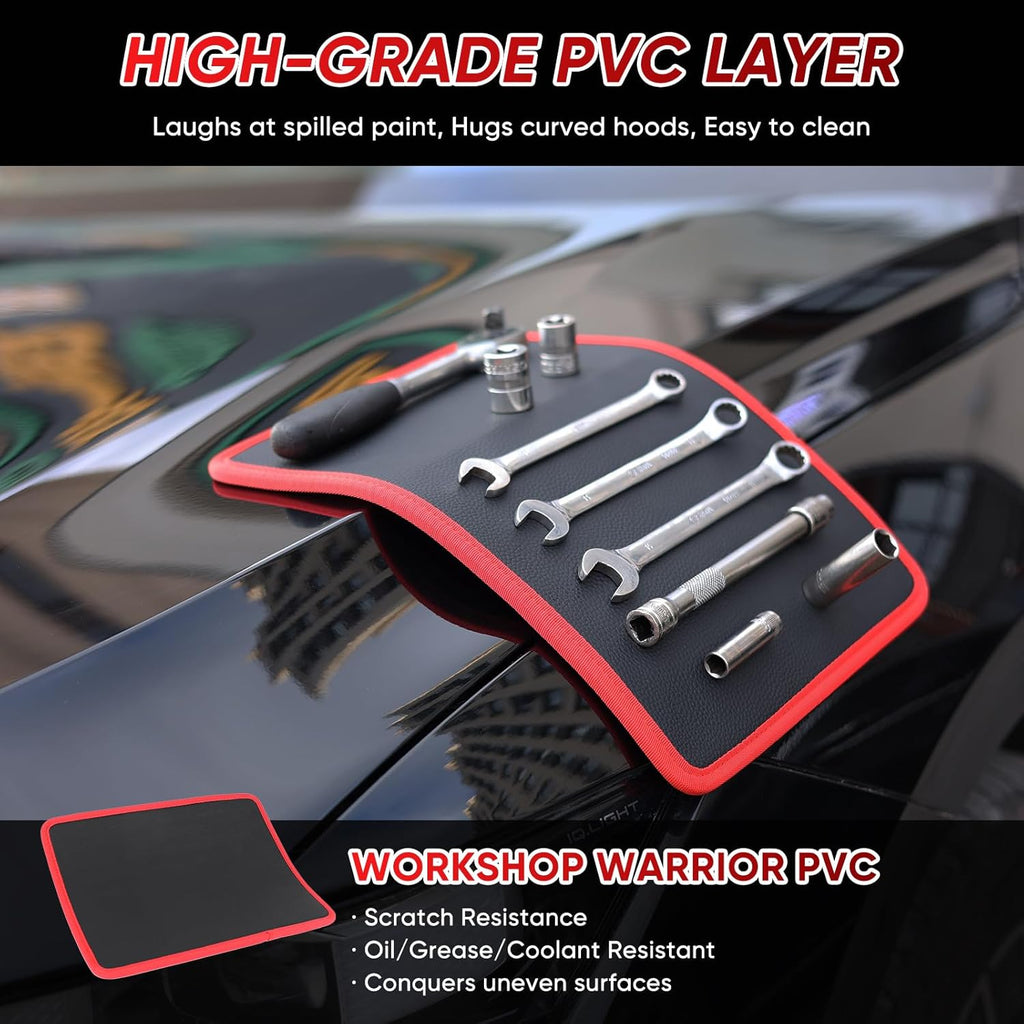 🛠️‌3PC Flexible Magnetic Tool Mat & Tray Holder