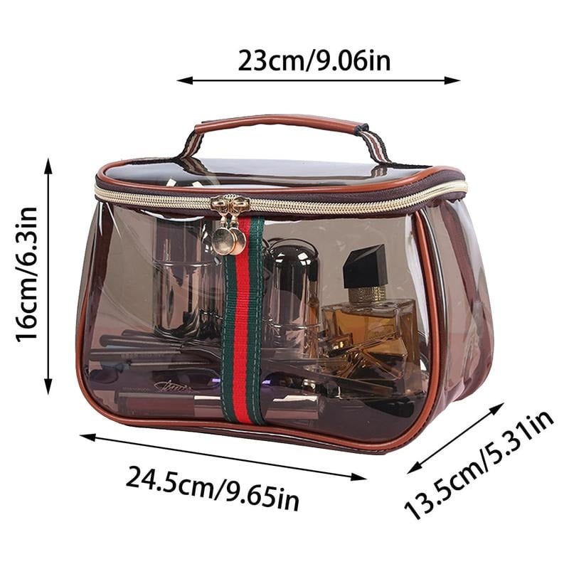 💕Hot sale 49% OFF💖✨ 3PCS New Retro Vintage Vanity Bag, Large Capacity Makeup Organizer for Women