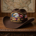 🔥LAST DAY 49% OFF - 🤠Unisex Patriotic-Themed Felt Cowboy Hat🦅💙