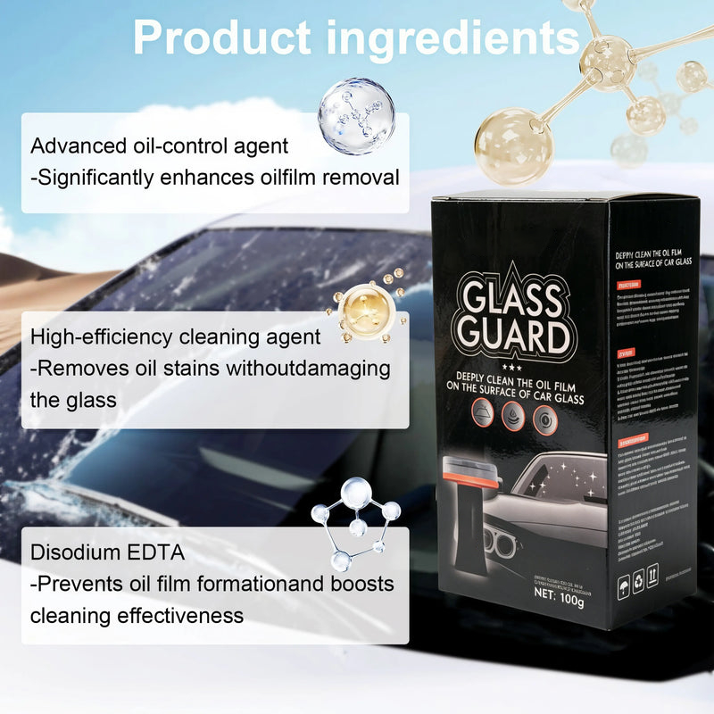 Automotive Handheld Oil Flmr Cream,Glass DecontaminationWithoutTraces,Window Oil Film Cleaning,FastCleaning, CompactAnd Easy To Cary-100g Degreaser Cleaner
