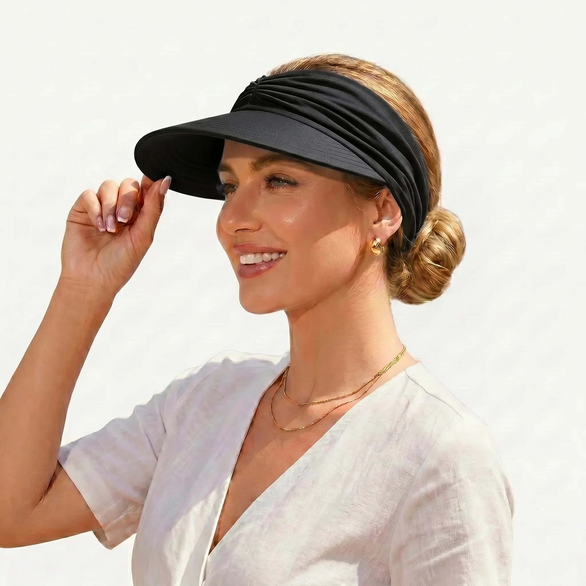 🔥Last Day 50% OFF - Wide Brim UV Protection Sun Visor Hats