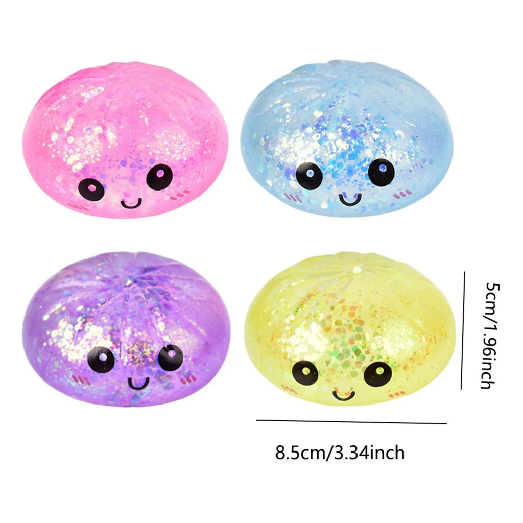 😋12PCS Cute Big Bun Squishy Toys – Super Soft Stress Relief Fidget Set 🍞✨