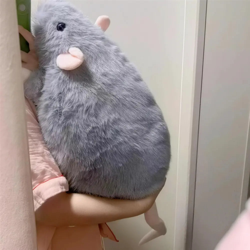 Cute 35" Mouse Cartoon Fancy Rat Soft Oversized Animal Figure Gift
