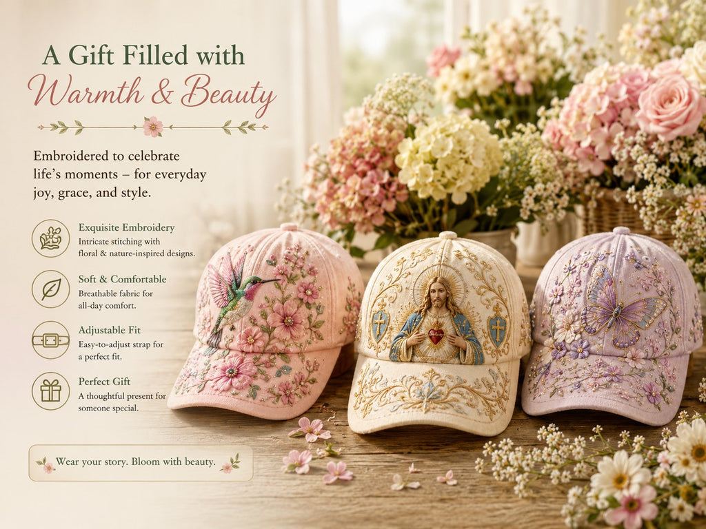 🔥Last Day 49% OFF 🌸🌿 Garden Morning Cap (✨2026 Limited Edition)