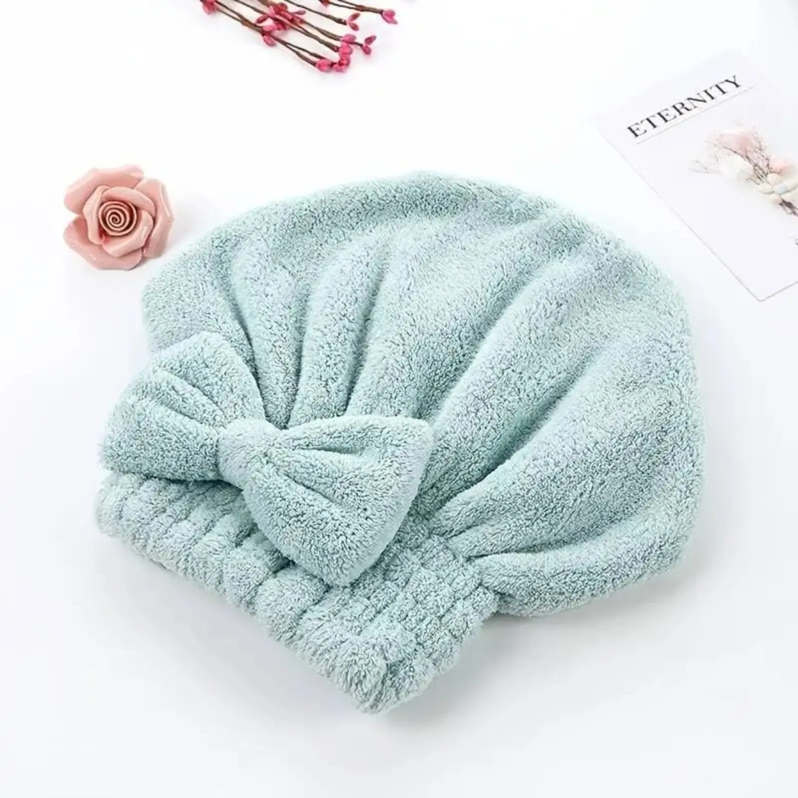🔥Women's super absorbent and quick-drying hair drying cap