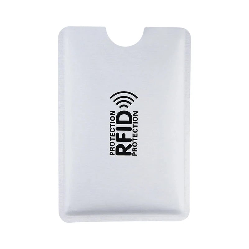 [8-Pack] RFID Blocking Sleeves: Slim & Lightweight Protection for Credit & ID Cards