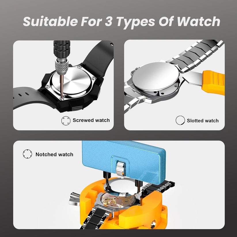 🔥Watch repair and maintenance tool kit⌚️