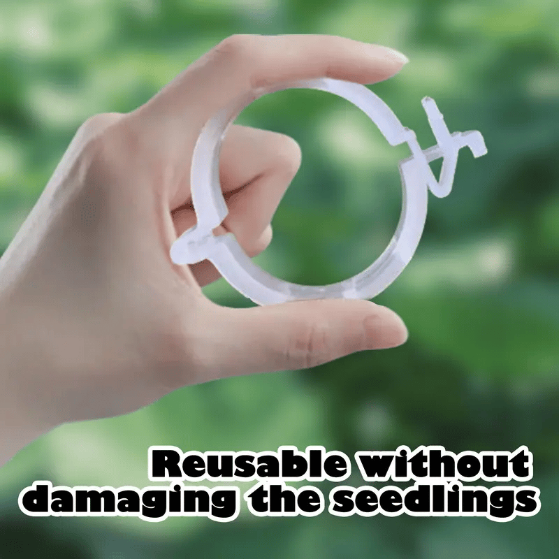 Reusable Plant Support Clips (100 clips)