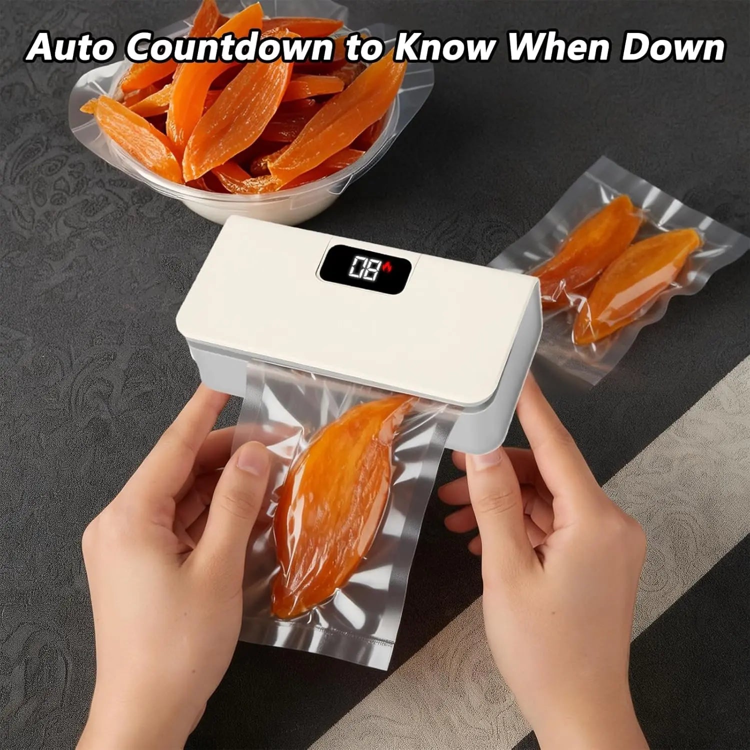 ⚡Rechargeable 2-in-1 Mini Bag Sealer with Cutter