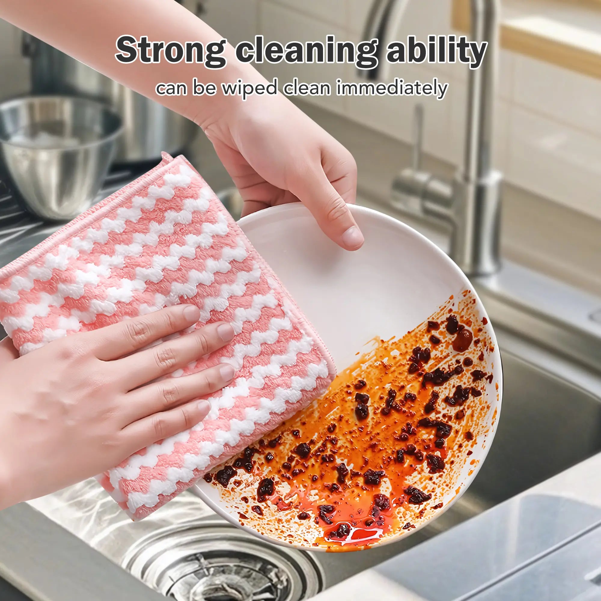 Assorted Microfiber Cleaning Cloths 【10 Counts】