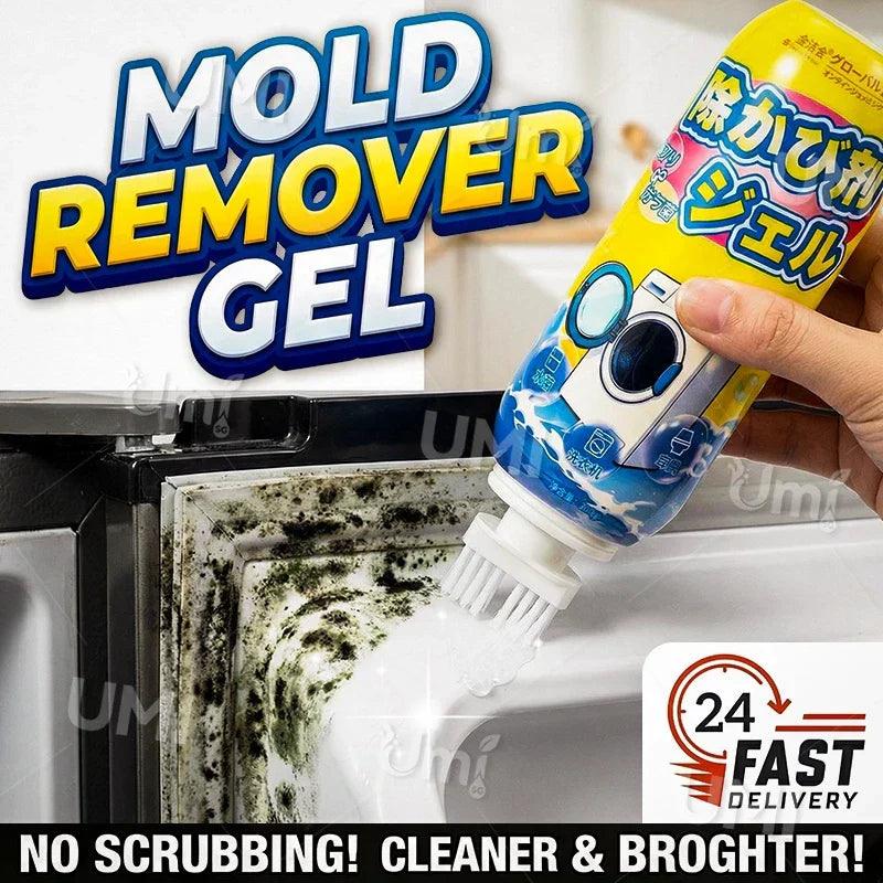 【Built-in Brush】Japan Magic Mould & Mold Remover Gel Deep Cleaning Mildew Cleaner