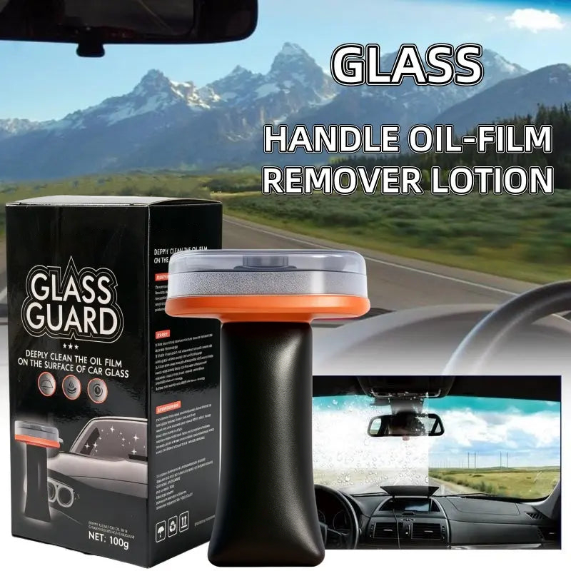 Automotive Handheld Oil Flmr Cream,Glass DecontaminationWithoutTraces,Window Oil Film Cleaning,FastCleaning, CompactAnd Easy To Cary-100g Degreaser Cleaner