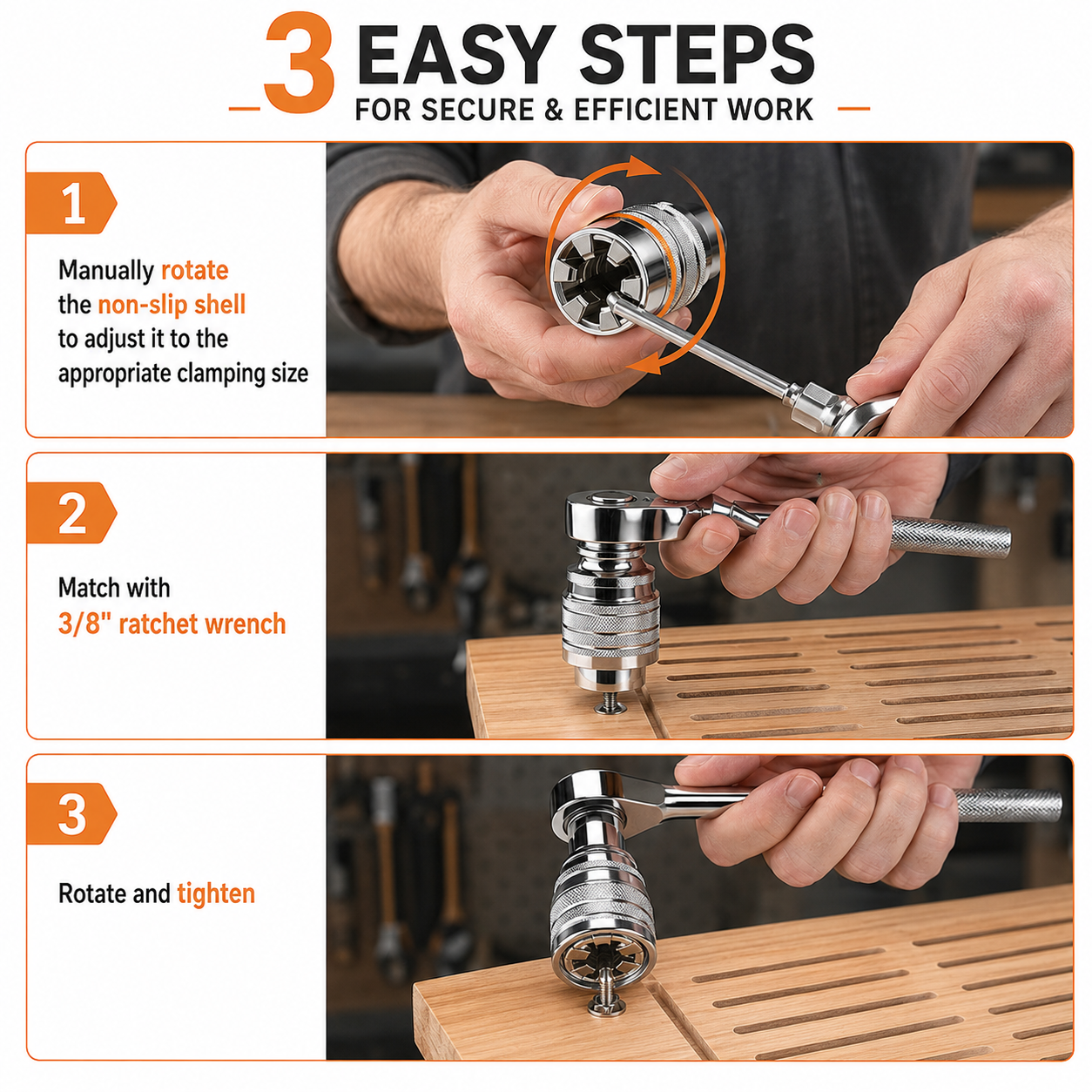 TODAY'S SPECIAL OFFER-50% OFF🔥 MULTI-FUNCTION UNIVERSAL SOCKET WRENCH TOOL - UNIVERSAL MAINTENANCE TOOL