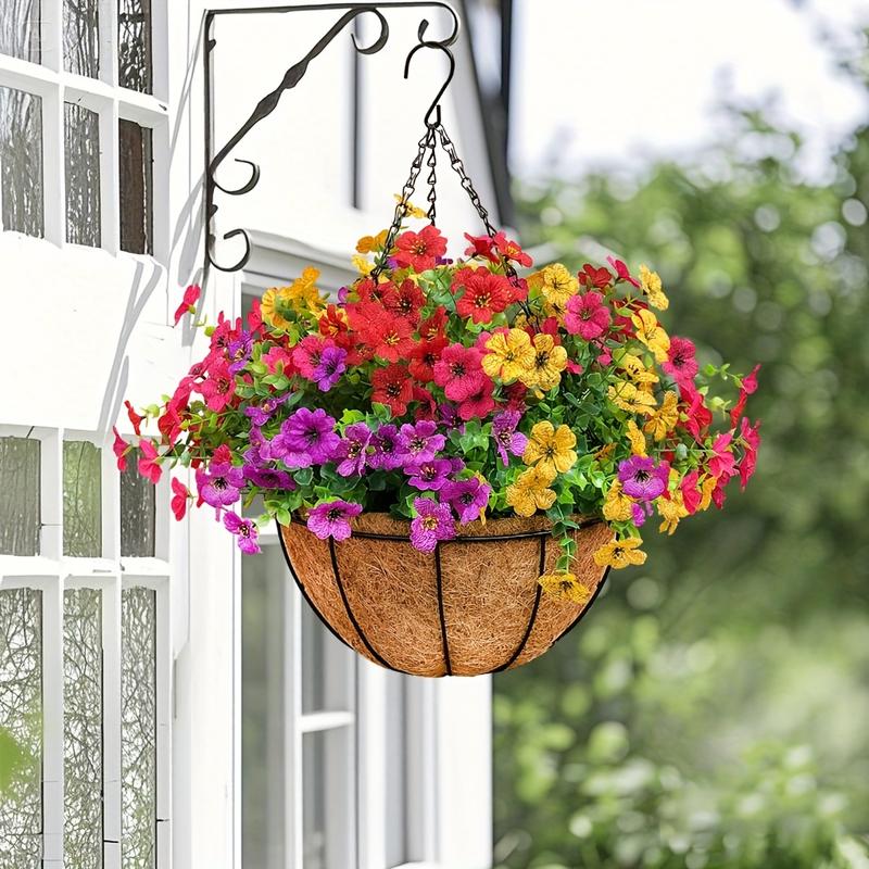 FREE SHIPPING!🔥Simulated Hanging Flower Basket 🌸No Watering💧. No Wilting. Just Perfect Blooms.