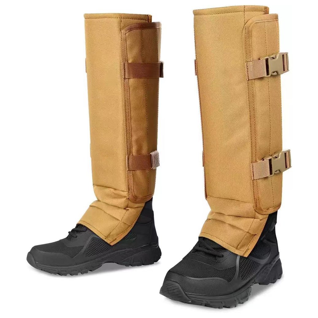 🐍 Snake-Resistant Leg Gaiters – Adjustable, Abrasion-Resistant for Hunting & Hiking