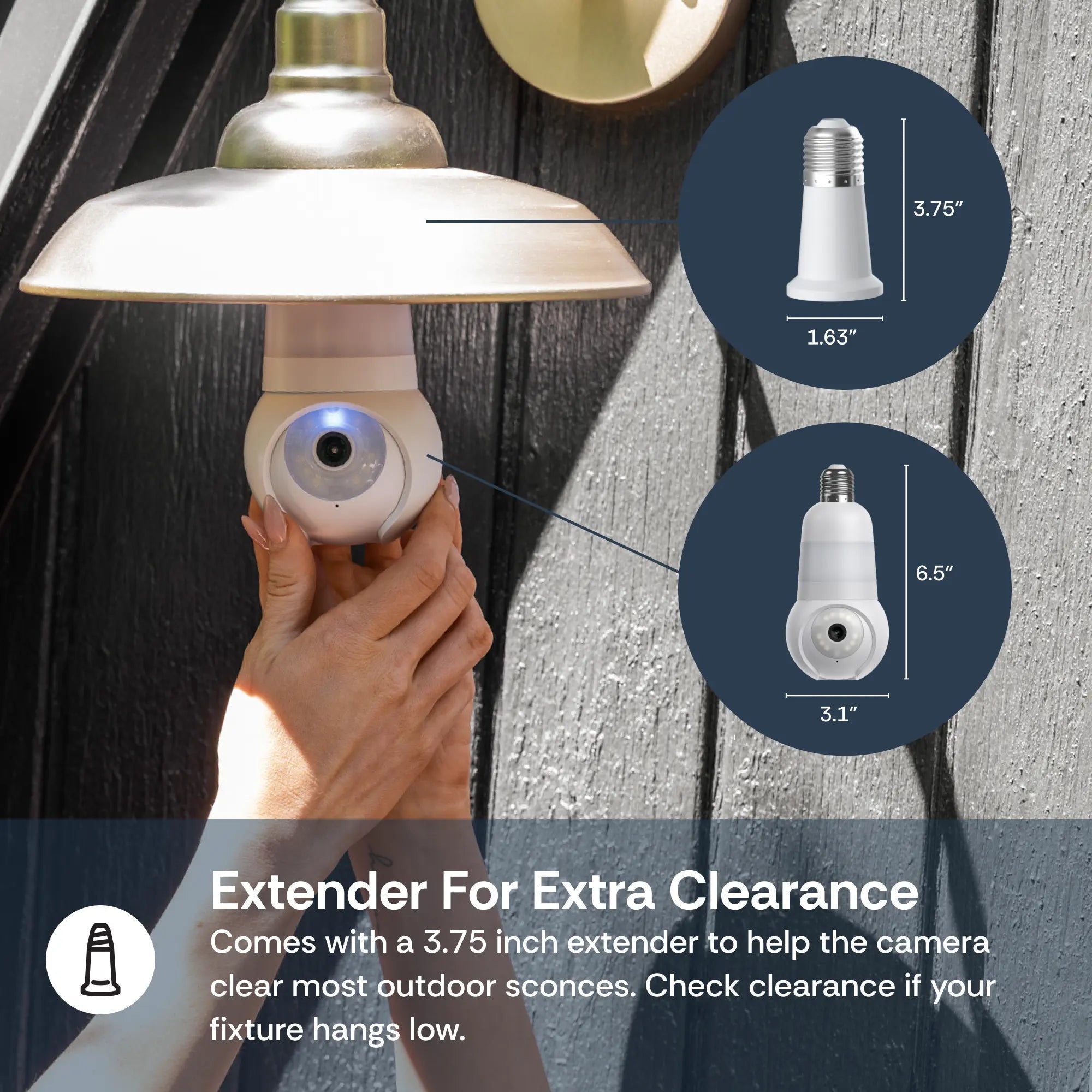 📹Luna Light Cam V3 – Smart Security Camera with Color Night Vision