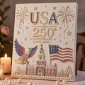🔥LAST DAY 50% OFF - 🇺🇸 USA 250th Anniversary DIY Pearl Painting Kit ✨❤️‍🔥