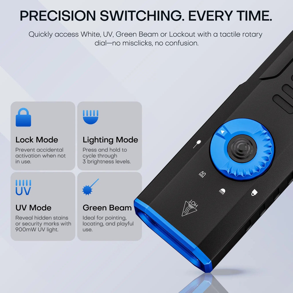 🔦Rechargeable EDC Flashlight