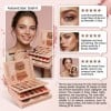 📚 5-TIER “BOOK-STYLE” ALL-IN-ONE MAKEUP PALETTE (67 SHADES) 💄✨