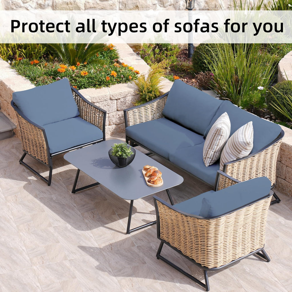 🪑 Stretch Sofa Cushion Covers Set (4 / 8 / 12 PCS)