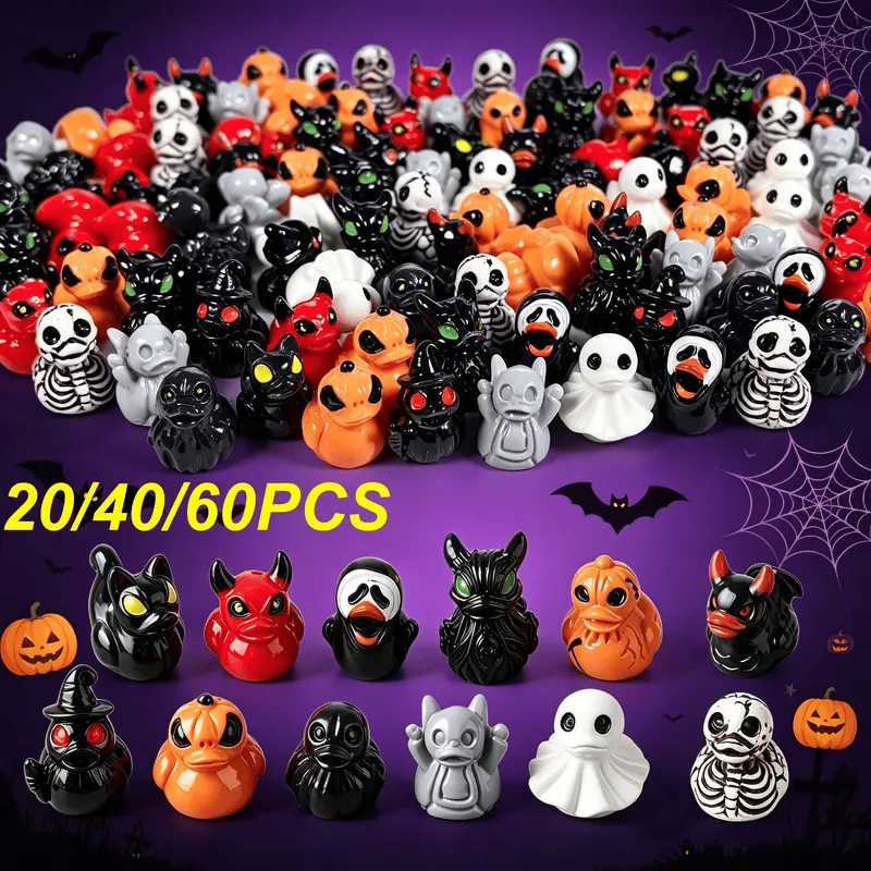 🔥Last Day 49% OFF - 🎃🦆Mini Ducks (✨Devil, Ghost, & Skeleton Designs)