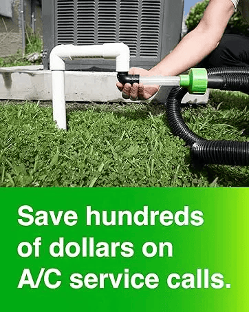 ❄️ AC Drain Line Cleaner Adapter — Rapid PVC Unclogging Tool, Stop AC Leaks & Save $200+ in Repair Fees