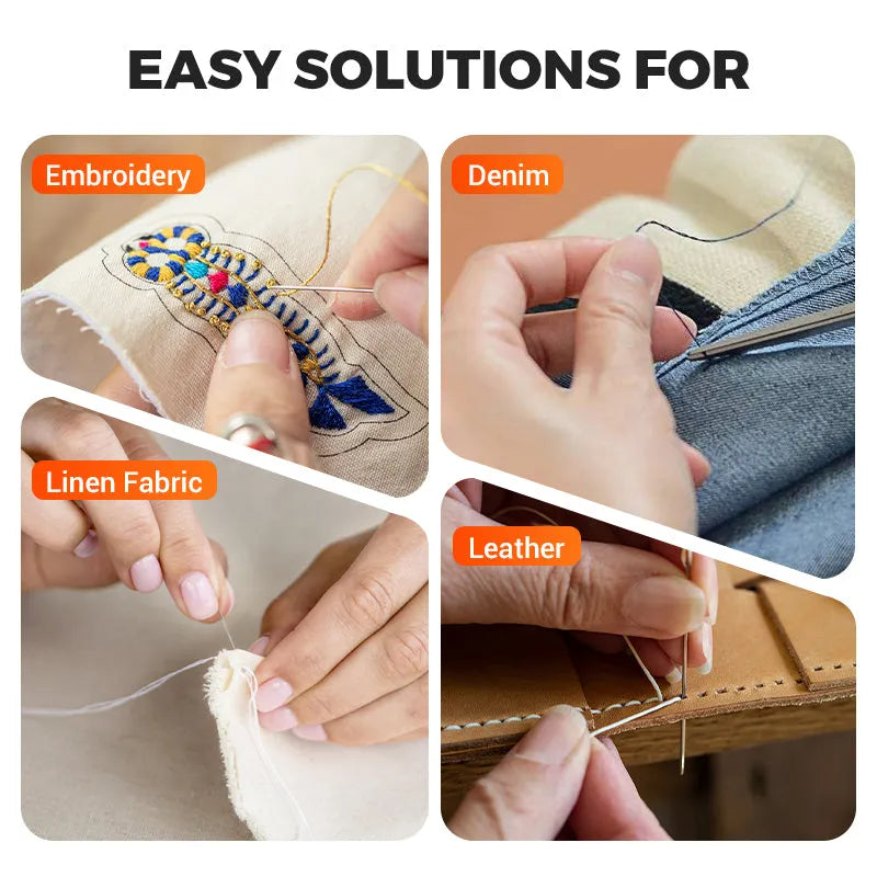 Hot Sale 49% Off 🧵 37Pcs Sewing Tool Set with Big Eye Easy-Thread Needles ✂️