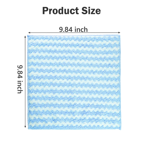 Assorted Microfiber Cleaning Cloths 【10 Counts】