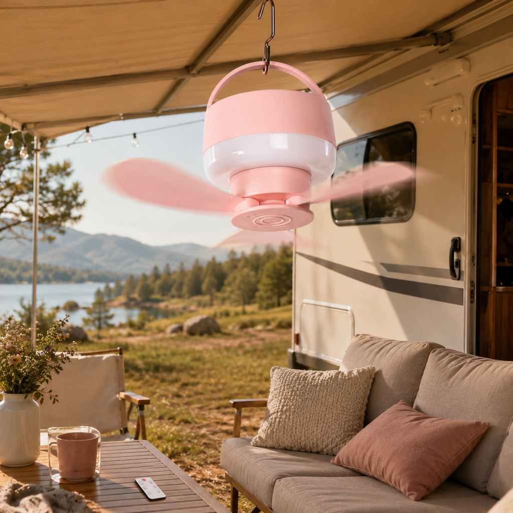 Portable Camping Light – Rechargeable and Hangable for Outdoor Use