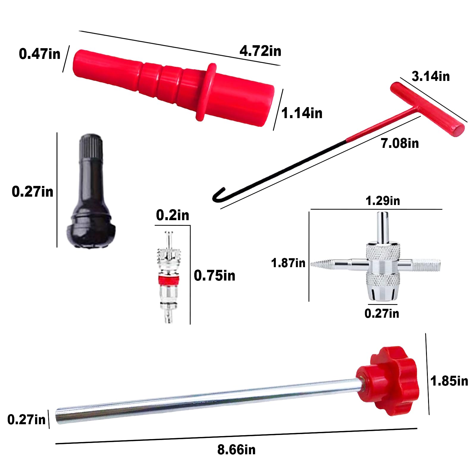 🔥Last Day 49% OFF - 🚗🛠️🔥SnapFixMate Tire Valve Tool Kit -⚡Fix Leaky Valves in 15 Seconds