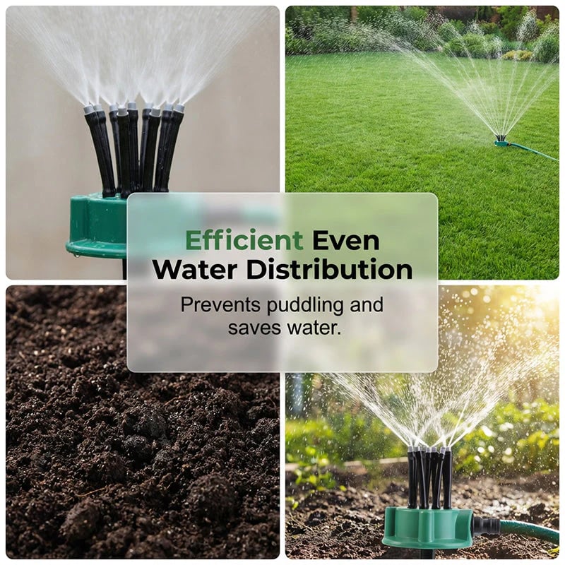 🔥LAST DAY 49% OFF - 🛠️💧360° Coverage Precision Garden Irrigation Sprinkler