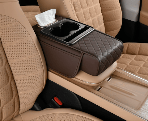 Multifunctional PU Leather Car Armrest Box Mat🚗