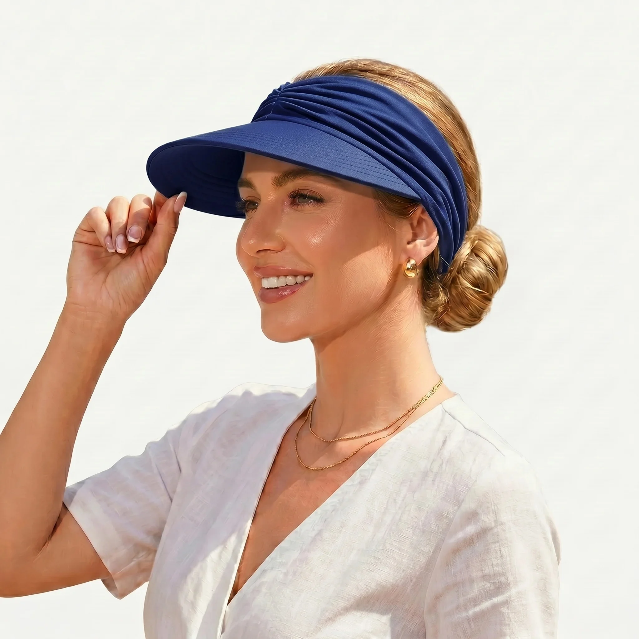 🔥Last Day 50% OFF - Wide Brim UV Protection Sun Visor Hats
