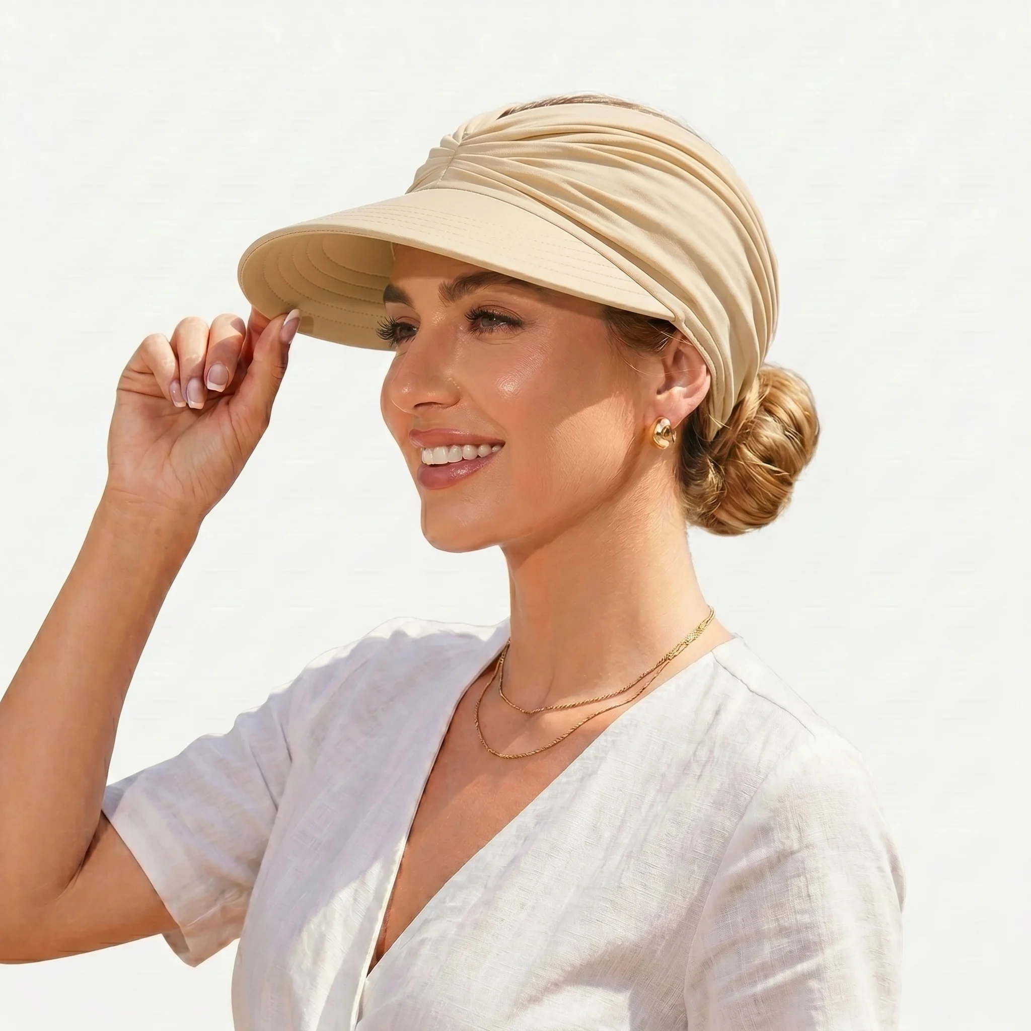 🔥Last Day 50% OFF - Wide Brim UV Protection Sun Visor Hats