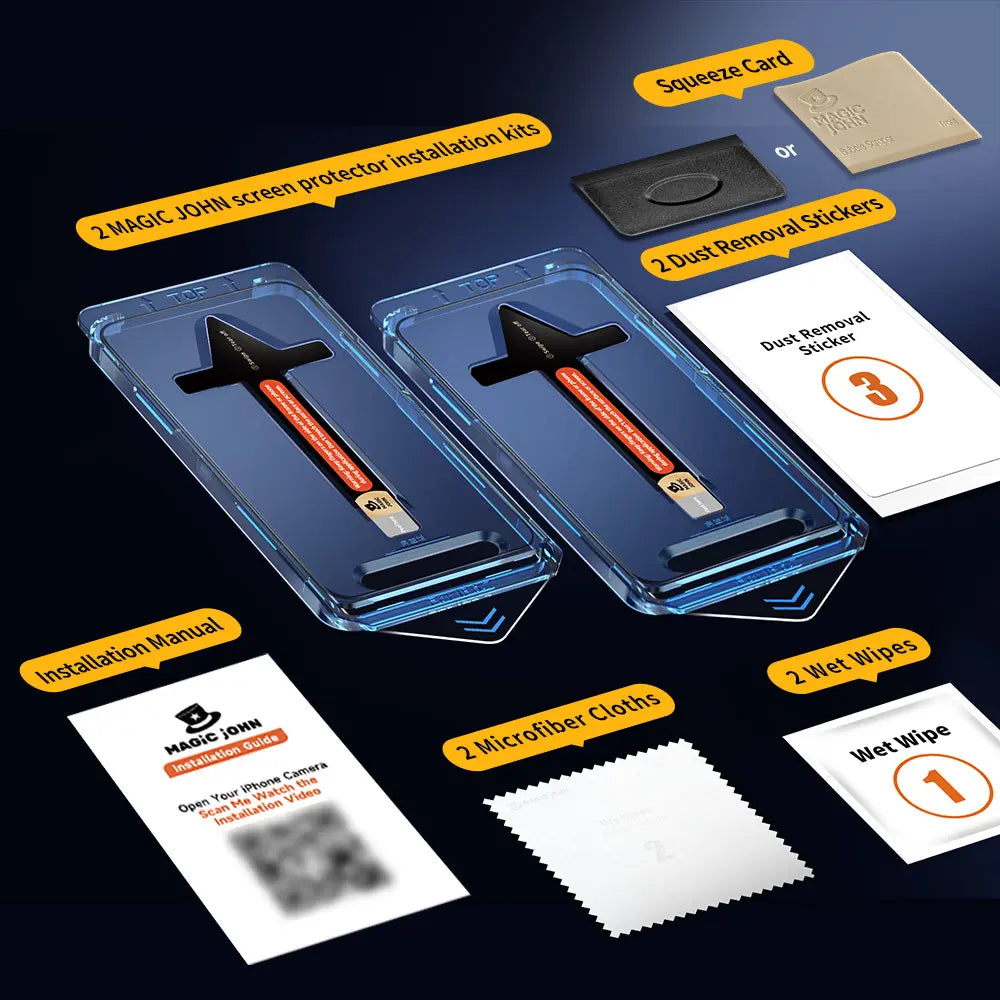 New  Premium Upgraded Privacy Screen Protector Dustproof Bubble-Free Design Ultra-Clear for iPhone